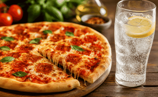 Why Pizza with Sparkling Water Works So Well