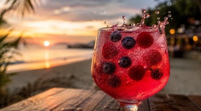 Blueberry Lavender Iced Tea