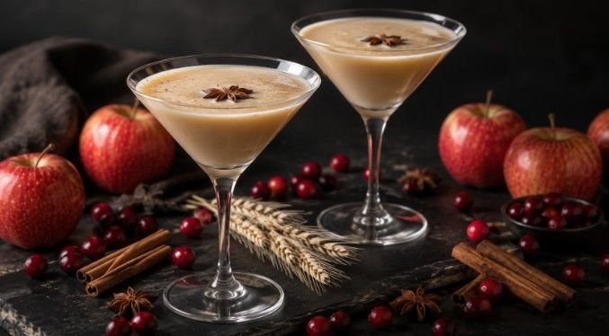 Caramel Apple Cider Cooler