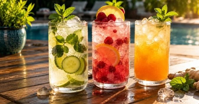Sip Smart Fun Low Sugar Non Alcoholic Summer Drinks