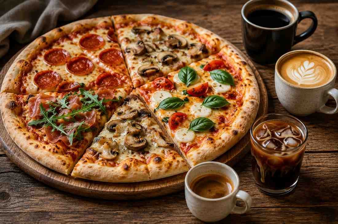 The Best Coffee Pairings for Popular Pizza Styles